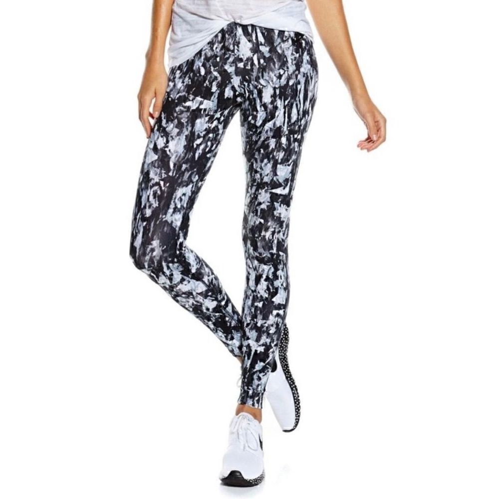 Nike, Leg-A-See Mishmash Leggings “Just Do It” Waist Cotton Blend Women’s Small